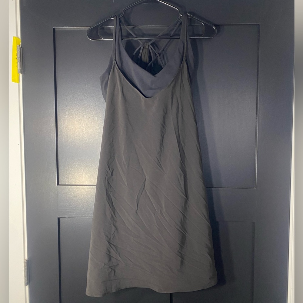 3/$15 Athleta Black Strappy Tank Dress
